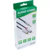 Audiokábel 3,5 mm konektor samec / 2x RCA konektor samec 5 m InLine 99245