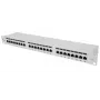 Intellinet patch panel, Cat6a, FTP, 24-port, 1U, tienený, 90° Top-Entry LSA lišty, sivý