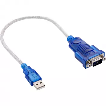 InLine USB na sériový adaptérový kábel USB Type-A konektor samec / DB9 konektor samec cca 0,2 m