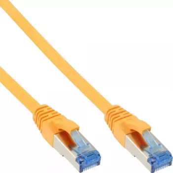InLine patch kábel S/FTP PiMF Cat.6A bezhalogénový 500 MHz žltý 7,5 m