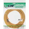 InLine patch kábel S/FTP PiMF Cat.6A bezhalogénový 500 MHz žltý 7,5 m
