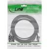Patch kábel InLine Cat.8.1 U/FTP tenký, TPE bez halogénov, RJ-45–RJ-45, 2 m, čierny