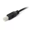 StarTech.com 9 m (30 ft.) aktívny USB 2.0 A-na-B kábel, 9 m, USB A, USB B, USB 2.0, 0,48 Gbit/s, čierny
