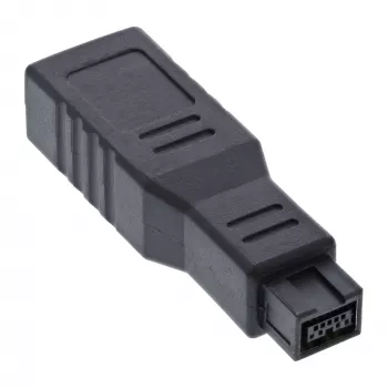 InLine FireWire 400 / 800 1394b adaptér 6 na 9 pin konektor samica / samec