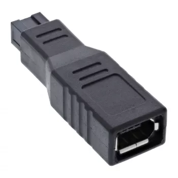 InLine FireWire 400 / 800 1394b adaptér 6 na 9 pin konektor samica / samec