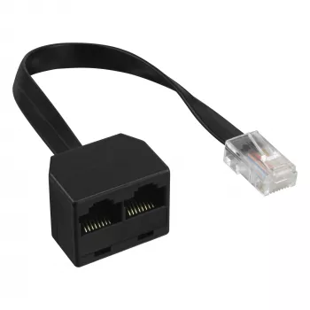 InLine ISDN splitter 1 -> 2, 1x RJ45 M / 2x RJ45 F, (8P8C), bez odporov