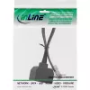 InLine ISDN splitter 1 -> 2, 1x RJ45 M / 2x RJ45 F, (8P8C), bez odporov