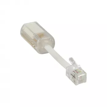 InLine Twist-Stop odkrúženie pre telefónny slúchadlo transparentný + kábel