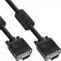 S-VGA kábel InLine 17718B 15HD samec-samec čierny 5m