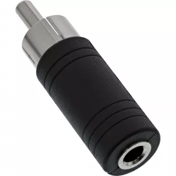 InLine audio adaptér Cinch samec / 3,5 mm mono samica 99325