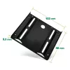 InLine HDD/SSD montážny rám, 2,5 palca na 3,5 palca, so skrutkami, čierny