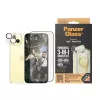 PanzerGlass 3-in-1 Pack iPhone 15 Plus nárazuvzdorné tvrdené sklo