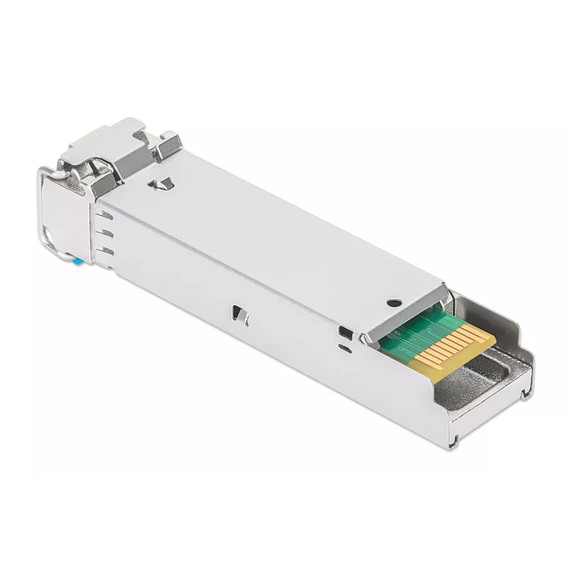 Intellinet Industrial Gigabit Fiber SFP optický transceiver modul 1000Base-LX singlemode 10 km strieborný