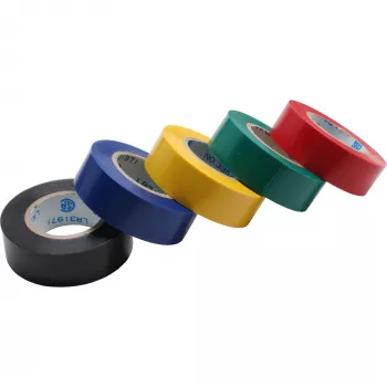 InLine izolačná páska 5-balík 18 mm x 9 m rôzne farby
