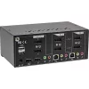 InLine Desktop KVM prepínač, 2-portový, Dual Monitor DisplayPort 1.2, 4K, USB 2.0