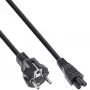 InLine 40 ks balenie napájací kábel pre notebook, čierny, 1,8 m