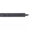 InLine USB 2.0 4-port hub, USB-A konektor samec na 4x USB-A konektor samica, kábel 15cm