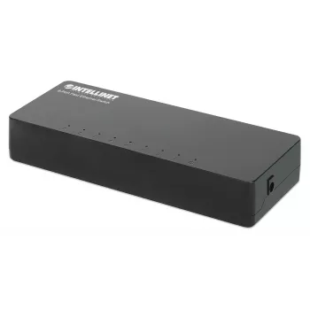 Intellinet 8-port Fast Ethernet switch desktop veľkosť, plast, IEEE 802.3az (Energy Efficient Ethernet), čierna