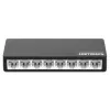 Intellinet 8-port Fast Ethernet switch desktop veľkosť, plast, IEEE 802.3az (Energy Efficient Ethernet), čierna