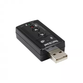 USB zvuková karta InLine 33051C s virtuálnym 7.1-surround zvukom