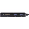 InLine 66772F Čítačka kariet USB sivá