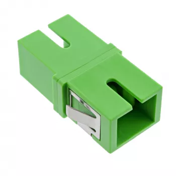 Glasfaseradapter InLine 89992G Simplex SC/SC SM zelený