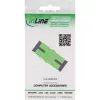 Glasfaseradapter InLine 89992G Simplex SC/SC SM zelený