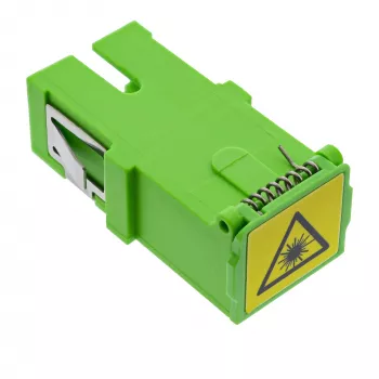 Glasfaseradapter InLine 89992F SC/SC Single-Mode zelený