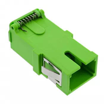 Glasfaseradapter InLine 89992F SC/SC Single-Mode zelený