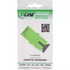 Glasfaseradapter InLine 89992F SC/SC Single-Mode zelený