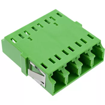 Glasfaserkupplung InLine 89989I quad LC/LC Singlemode zelený