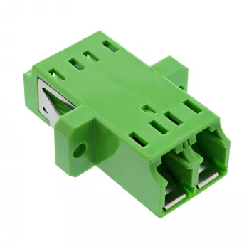 Glasfaser-Adapter InLine 89989R Duplex LC/LC SM konektor samica/konektor samica zelená