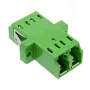 Glasfaser-Adapter InLine 89989R Duplex LC/LC SM konektor samica/konektor samica zelená