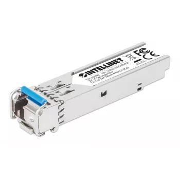 Intellinet Gigabit Fiber WDM Bi-Directional SFP Optical Transceiver modul 1000Base-BX-U LC 40 km