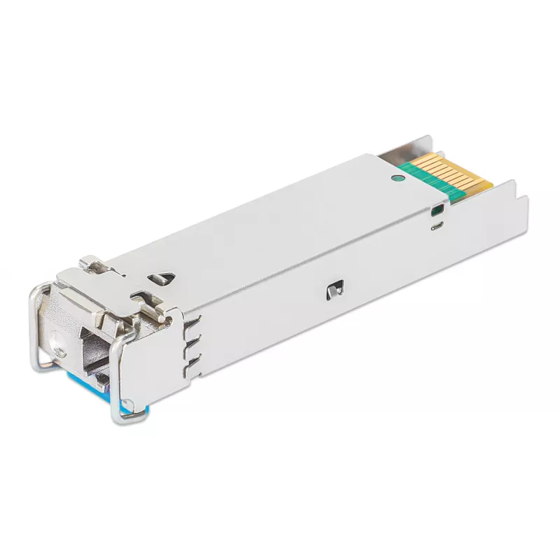 Intellinet Gigabit Fiber WDM Bi-Directional SFP Optical Transceiver modul 1000Base-BX-U LC 40 km
