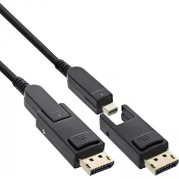 InLine 17215O DisplayPort kábel 15 m Mini DisplayPort / DisplayPort čierny