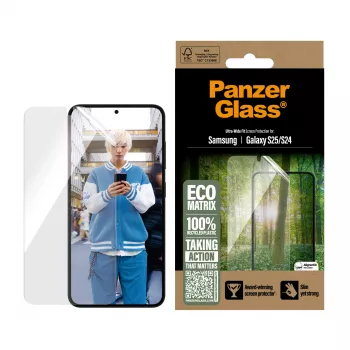 PanzerGlass ® ECO MATRIX ochrana displeja Samsung Galaxy S25 | S24 | Ultra-Wide Fit