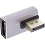 DisplayPort prepínač InLine 17291I sivý čierny pozlátený
