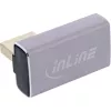 DisplayPort prepínač InLine 17291I sivý čierny pozlátený
