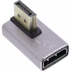 DisplayPort prepínač InLine 17291I sivý čierny pozlátený