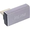 DisplayPort gender changer InLine 17291H sivý čierny pozlátený