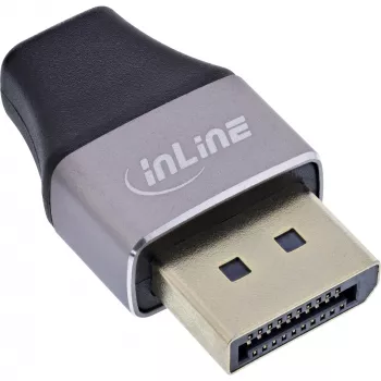 InLine 17291B Káblový adaptér DisplayPort Mini DisplayPort čierny, sivý