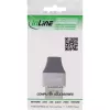 InLine 17291B Káblový adaptér DisplayPort Mini DisplayPort čierny, sivý