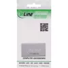 DisplayPort gender changer InLine 17291A sivá pozlátená