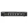 QNAP QSW-2104-2T-R2 Sieťový switch Unmanaged 10G Ethernet (100/1000/10000) Desktop čierna