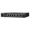 QNAP QSW-2104-2T-R2 Sieťový switch Unmanaged 10G Ethernet (100/1000/10000) Desktop čierna