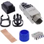 Sieťový kábel InLine 76204D RJ-45 / LSA konektor samec rovný 8,5 mm