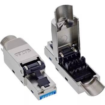 Sieťový kábel InLine 76204D RJ-45 / LSA konektor samec rovný 8,5 mm