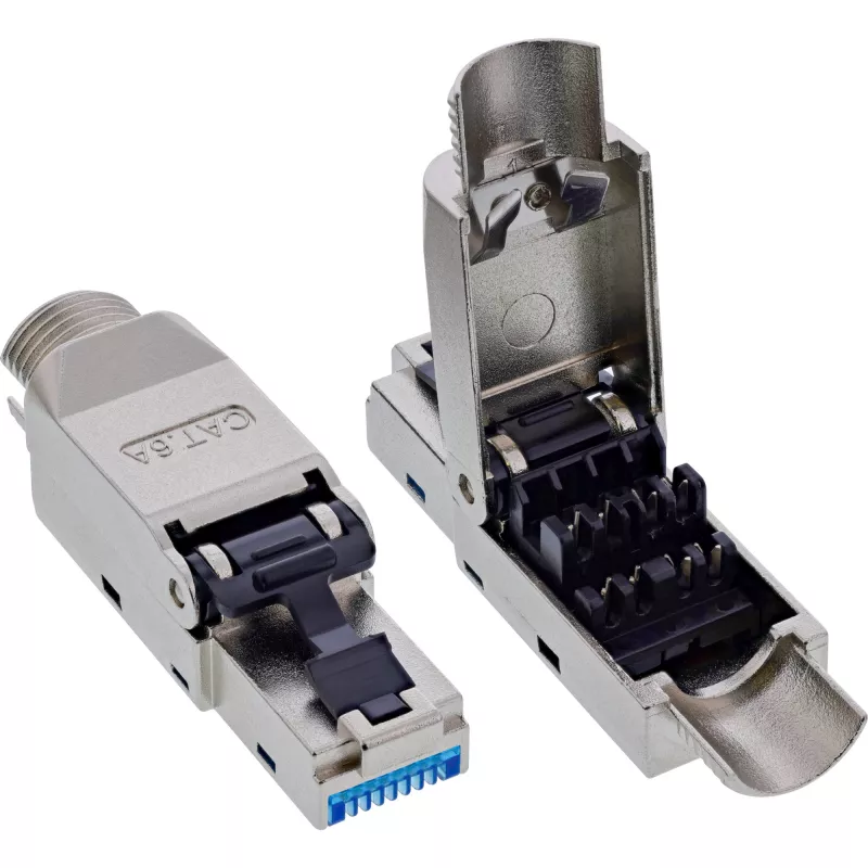 Sieťový kábel InLine 76204D RJ-45 / LSA konektor samec rovný 8,5 mm