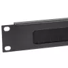 StarTech.com 1U High-density Brush Strip panel na manažment káblov, spoľahlivé horizontálne oceľové vedenie káblov pre dátové centrá